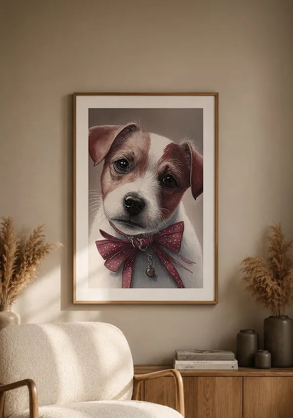 Quadro Jack Russell Terrier Filhote