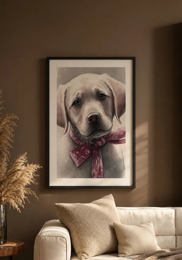 Quadro Labrador Filhote