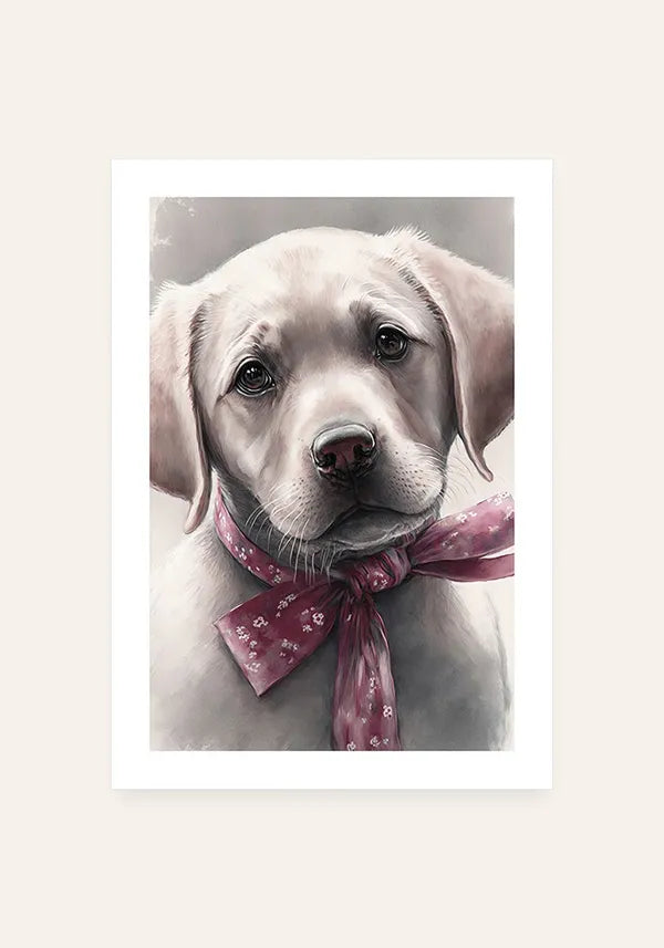 Quadro Labrador Filhote
