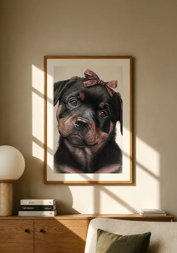 Quadro Rottweiler Filhote