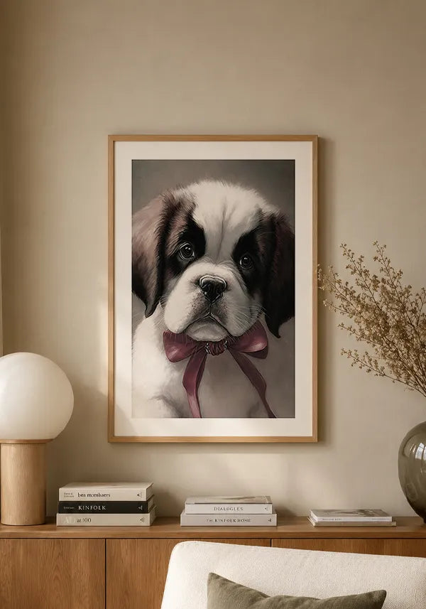 Quadro São Bernardo Filhote
