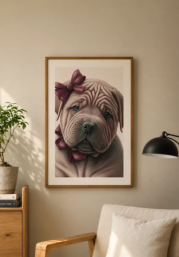 Quadro Shar-pei Filhote