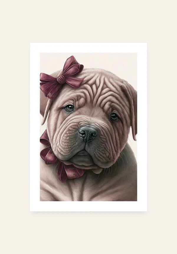 Quadro Shar-pei Filhote
