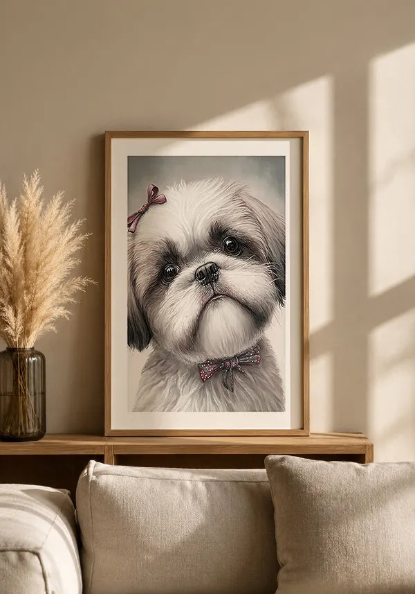 Quadro Shih Tzu Filhote