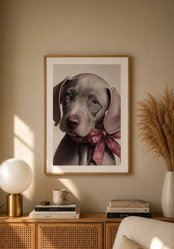 Quadro Weimaraner Filhote