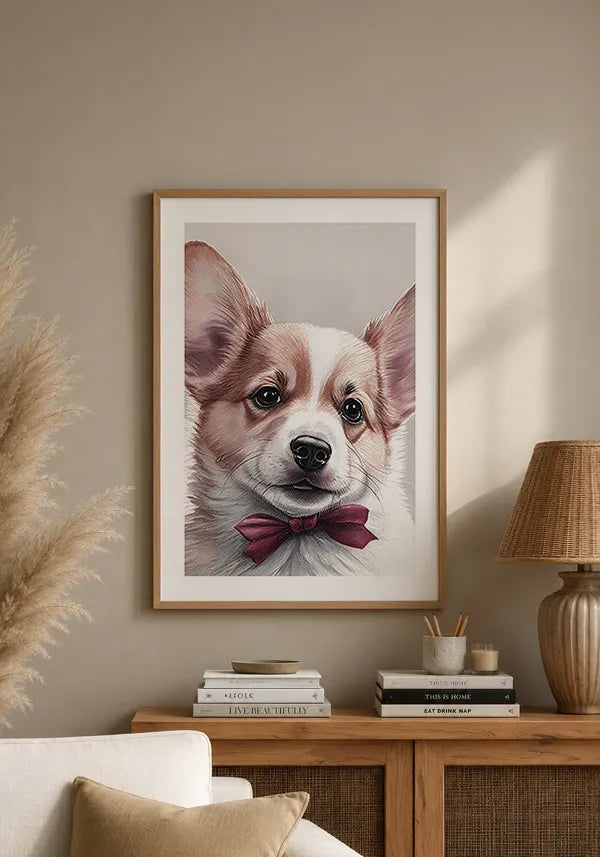 Quadro Welsh Corgi Filhote