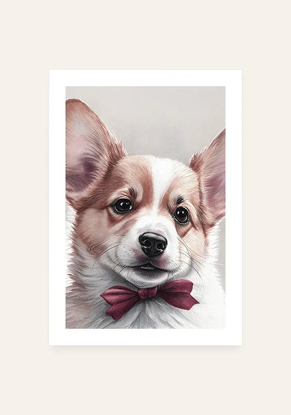 Quadro Welsh Corgi Filhote