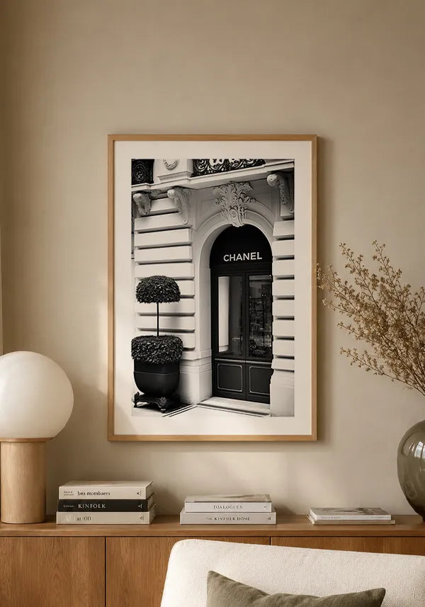 Quadro Fachada Loja Chanel