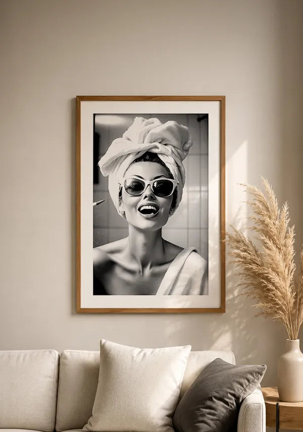 Quadro Decorativo Mulher Sorridente I