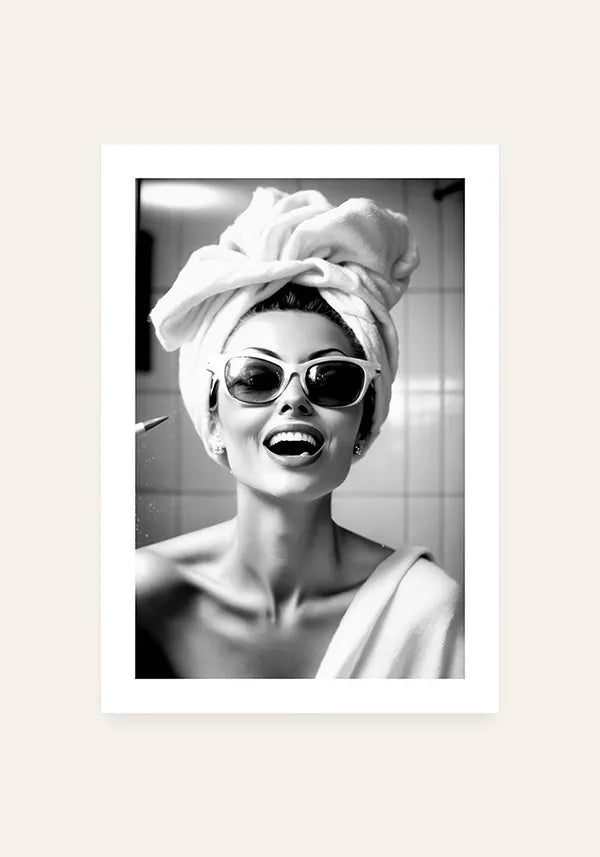 Quadro Decorativo Mulher Sorridente I