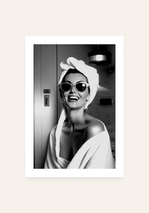 Quadro Decorativo Mulher Sorridente II