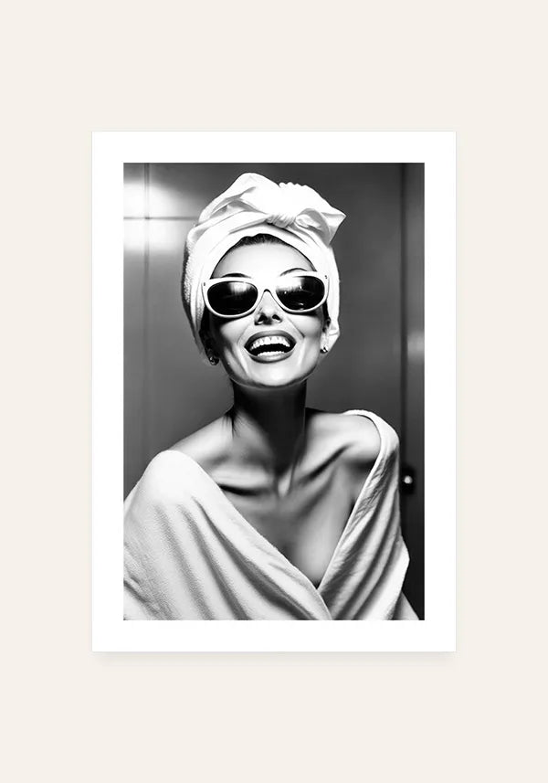 Quadro Decorativo Mulher Sorridente III
