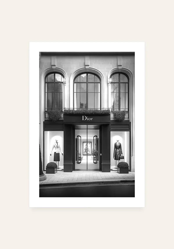Quadro Vitrine Dior