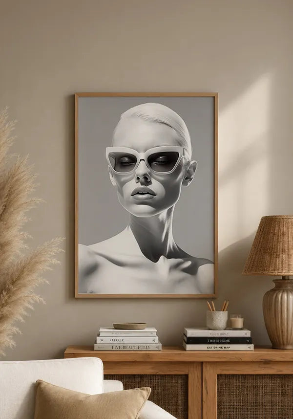 Quadro Eyes Closed I