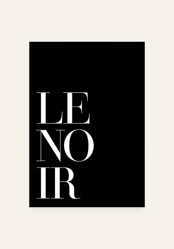 Quadro Le Noir