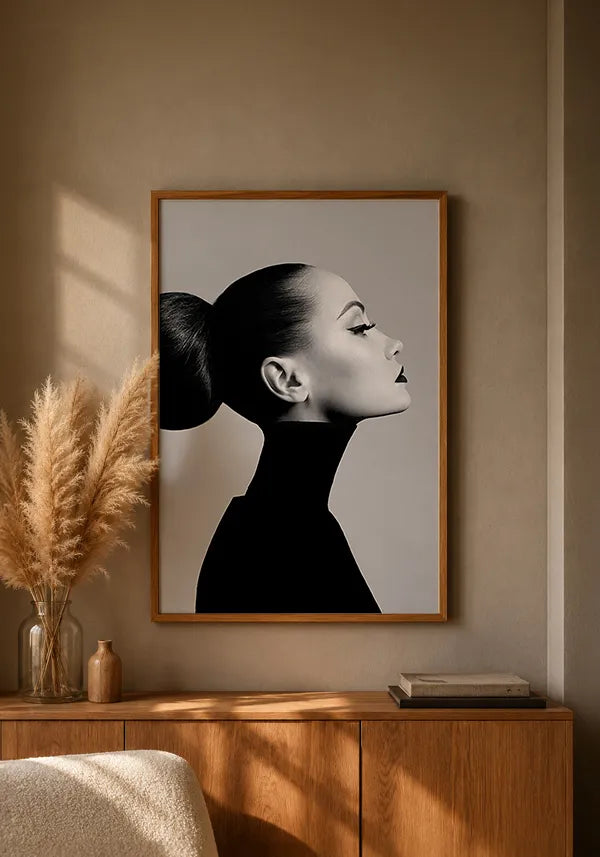 Quadro Mulher de Perfil