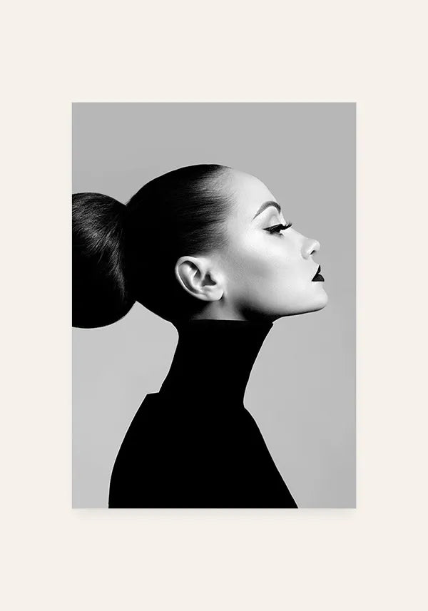 Quadro Mulher de Perfil