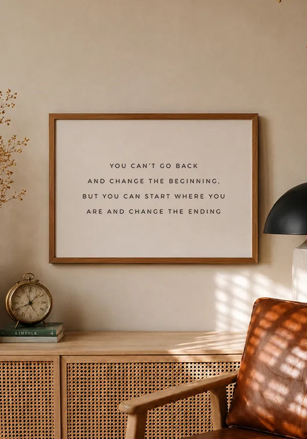Quadro Change The Ending Horizontal