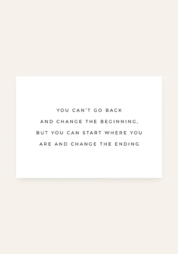 Quadro Change The Ending Horizontal