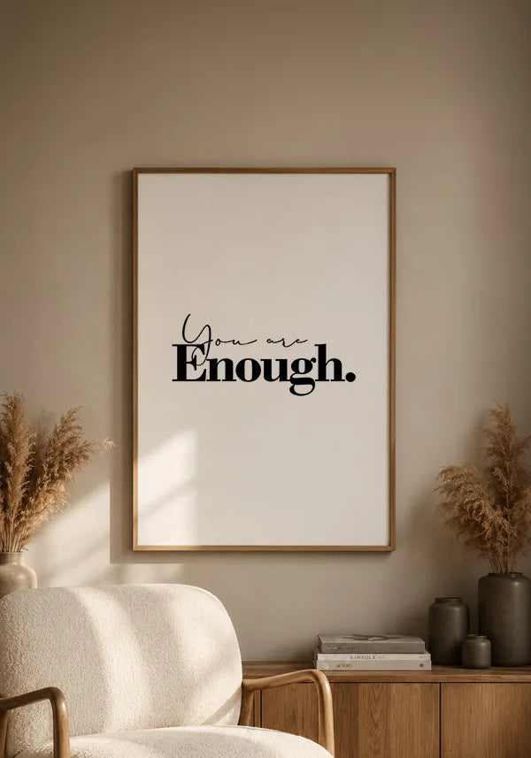 Quadro You Are Enough Vertifical