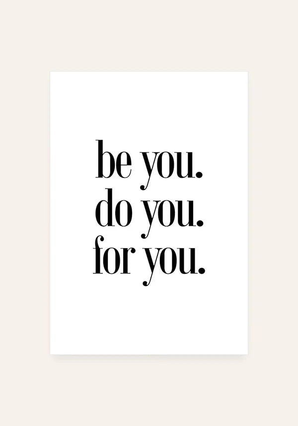 Quadro Be You