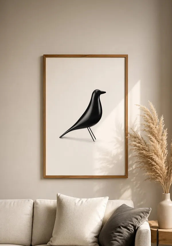 Quadro Escultura Pássaro