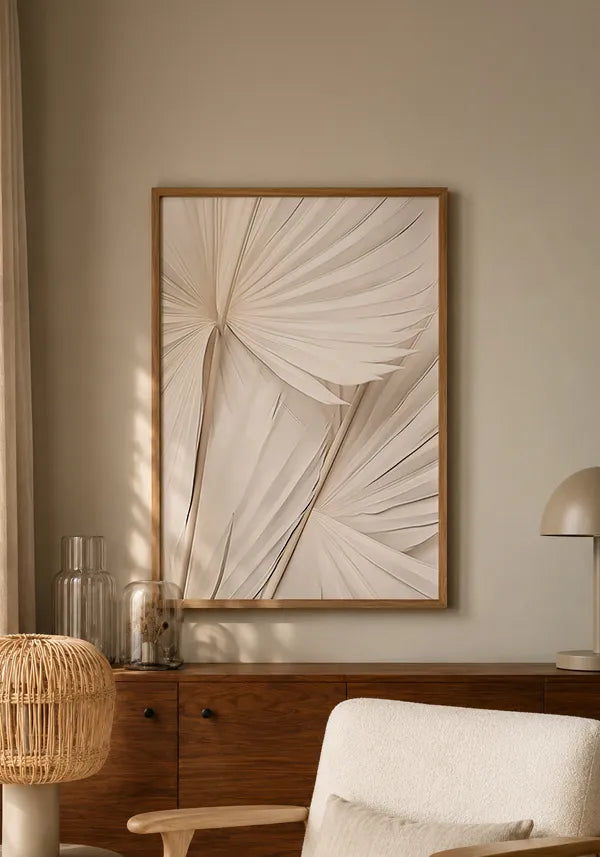 Quadro Folhas de Palmeira III