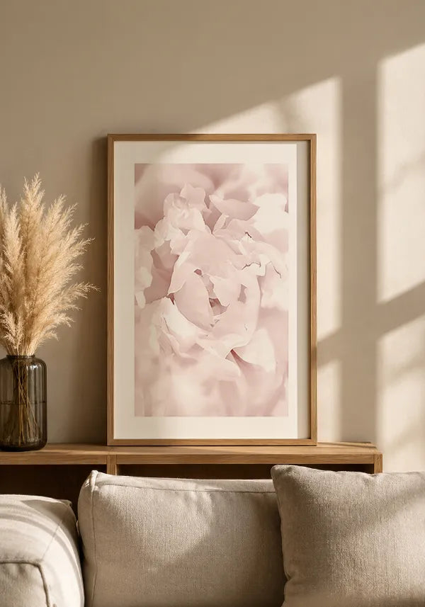 Quadro Rosas Florecendo com Borda
