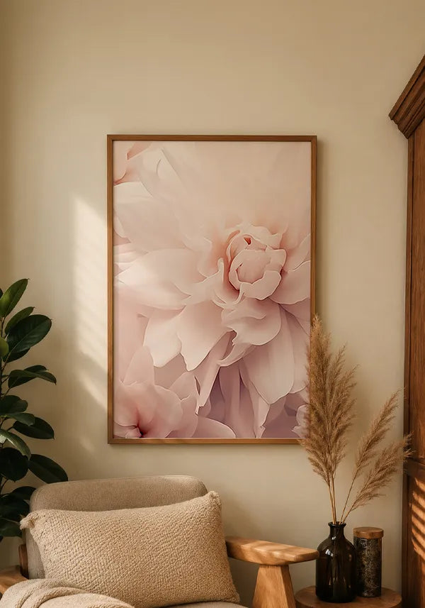 Quadro Flor Rosa Close-up I