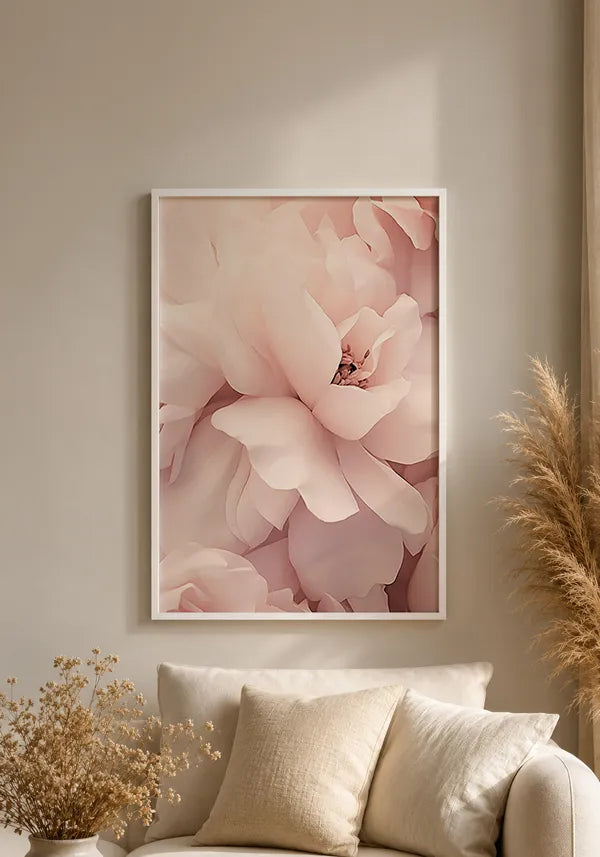 Quadro Flor Rosa Close-up II