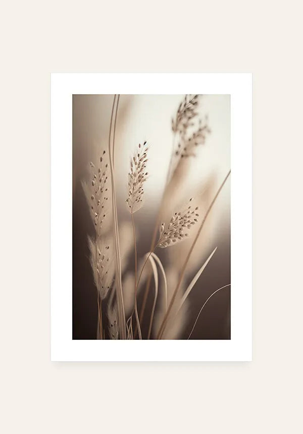 Quadro Decorativo Juncos II com Borda