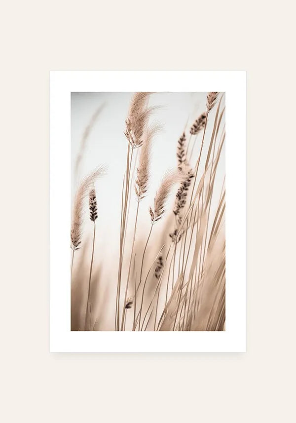 Quadro Juncos Secos I com Borda