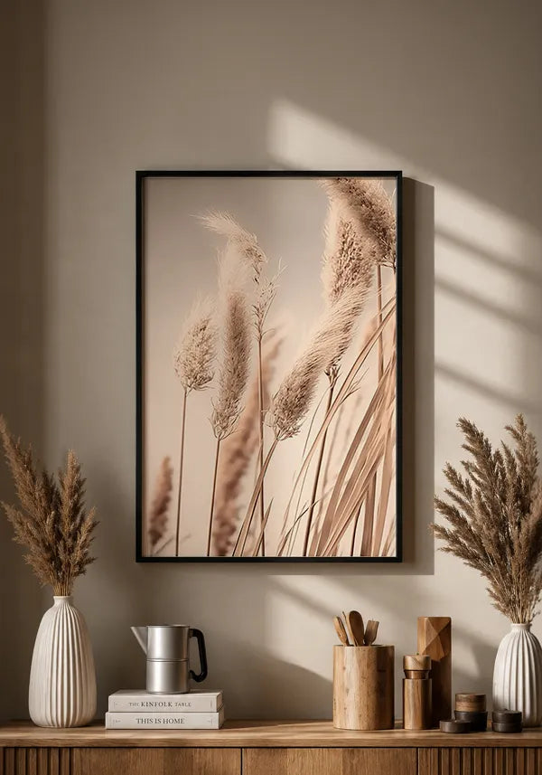 Quadro Juncos ao Vento