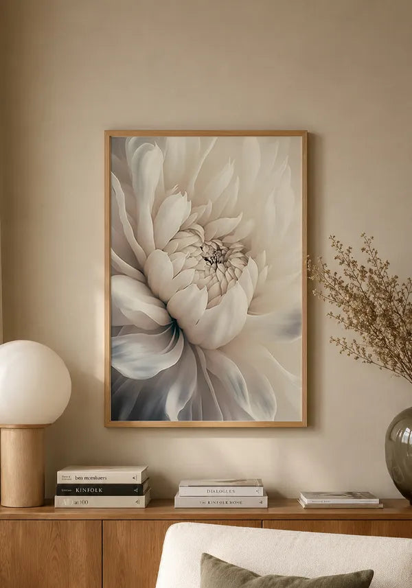 Quadro Flor Branca Delicada II