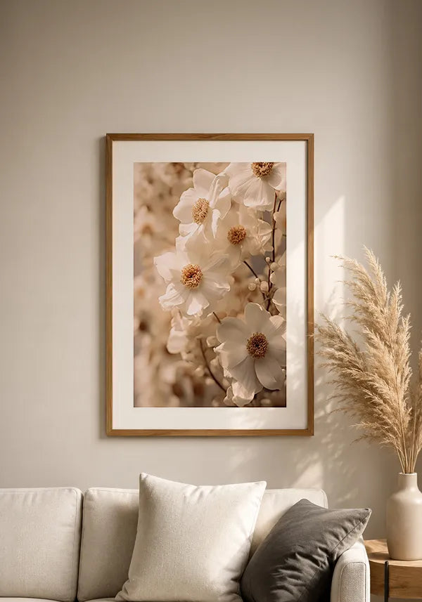 Quadro Flores de Margarida I com Borda