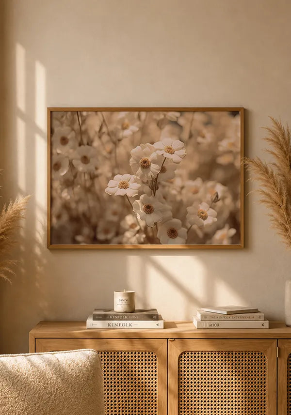 Quadro Flores de Margarida Horizontal II