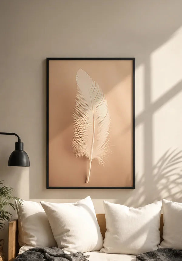 Quadro Pena Branca III