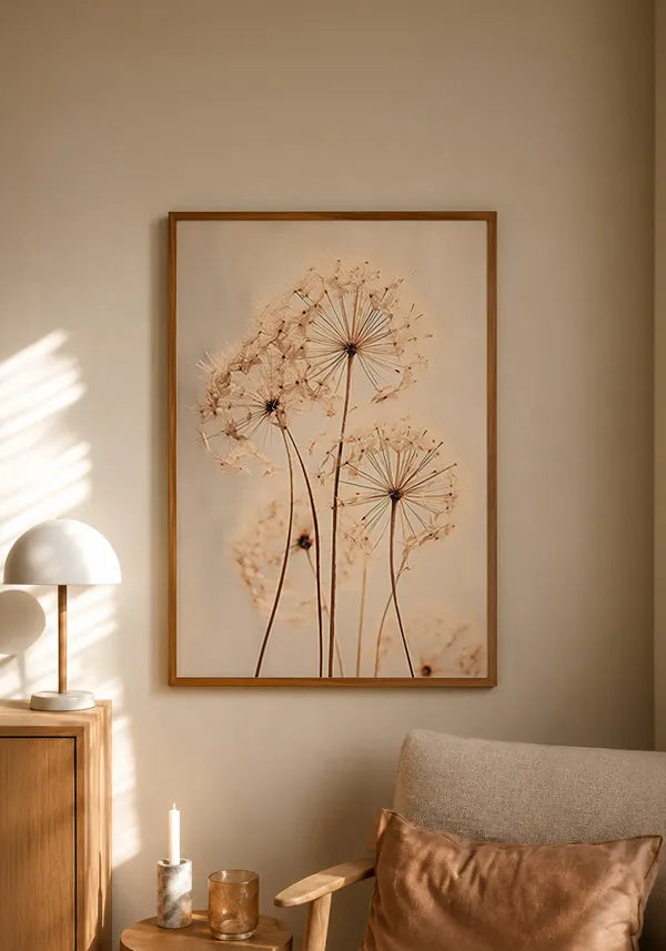 Quadro Flores Dente de Leão