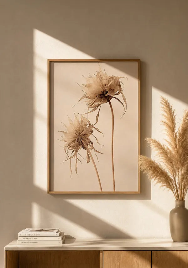Quadro Foto Flor Seca I