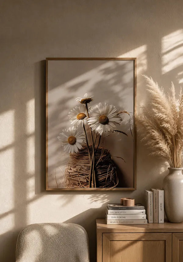 Quadro Buquê de Margaridas