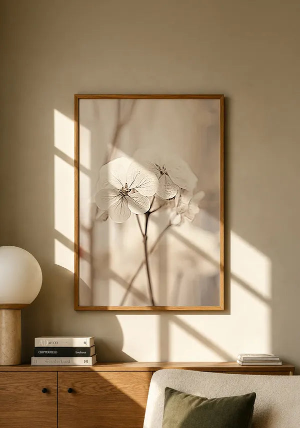 Quadro Fotografia Flor Branca I