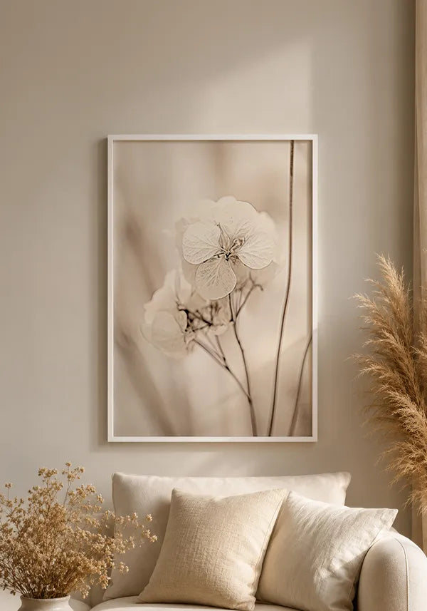 Quadro Fotografia Flor Branca II