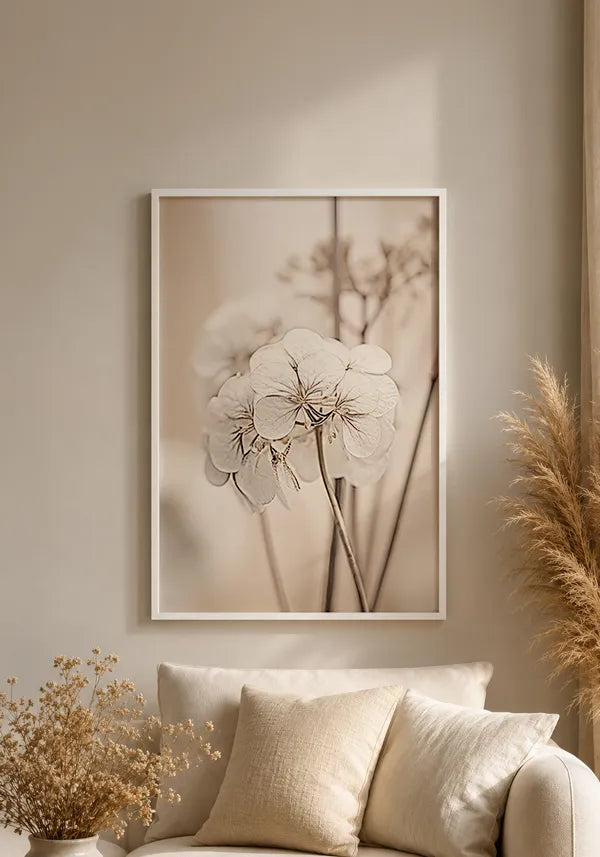 Quadro Fotografia Flor Branca III