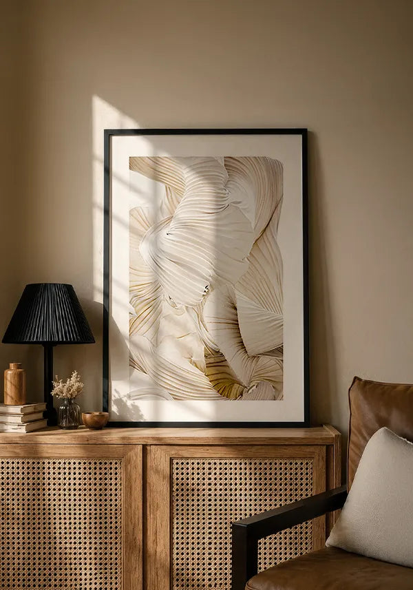 Quadro Formas Abstratas com Borda