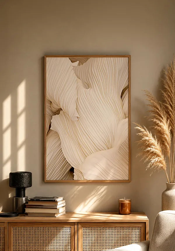 Quadro Formas Abstratas em Off White I