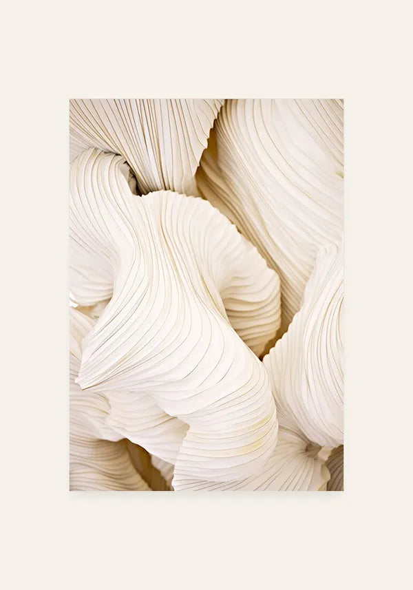 Quadro Formas Abstratas em Off White II