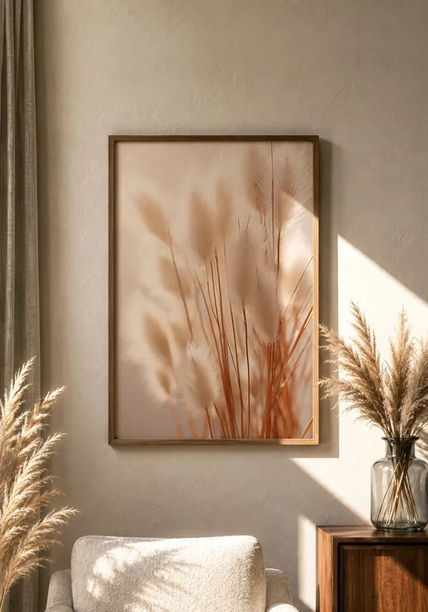 Quadro Flor Cauda de Coelho no Sol