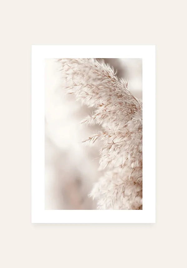 Quadro Folhas ao Vento com Borda