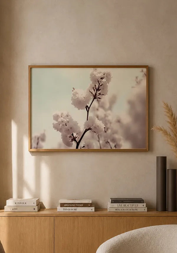 Quadro White Cherry Blossom Horizontal I