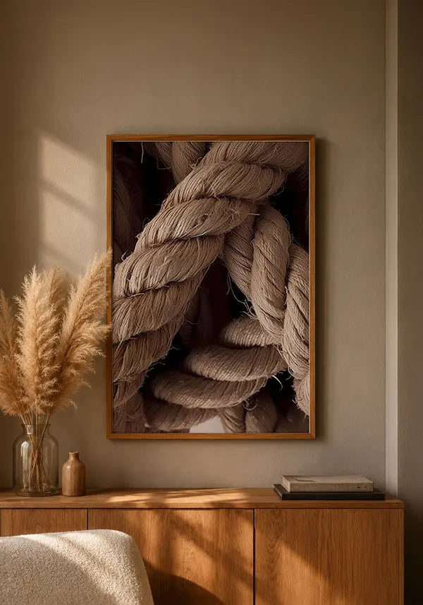 Quadro Corda de Sisal Natural I